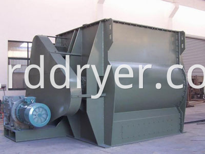 High Speed Industrial Horizontal Mixture Machine with Paddle Agitator